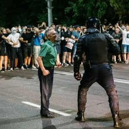 Протестующий из Бреста