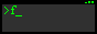 An animated gif of green code being typed out to say the words '>fucking webmaster'.