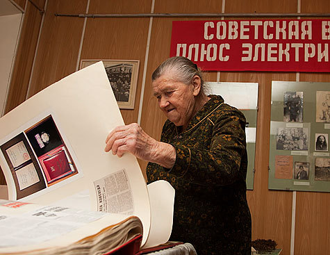 Файл:А. Кожемяко повествует о создании Ярополецкой ГЭС.jpg